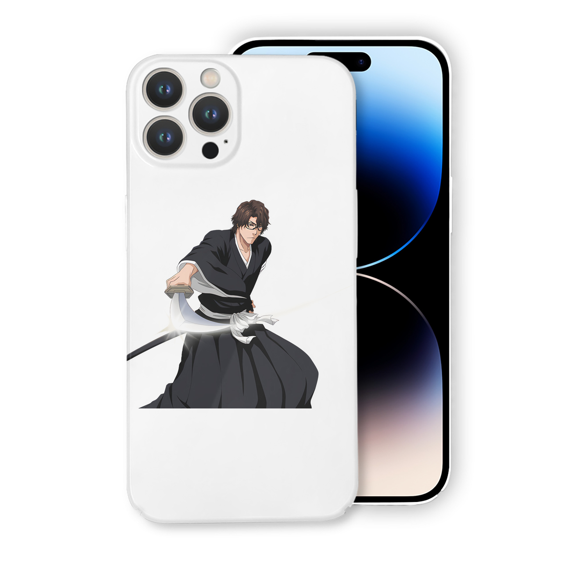 （画像用） ブリーチ 藍染 惣右介（あいぜん そうすけ） BLEACH Aizen Sousuke 【iPhone 14シリーズ対応】ハードケース
